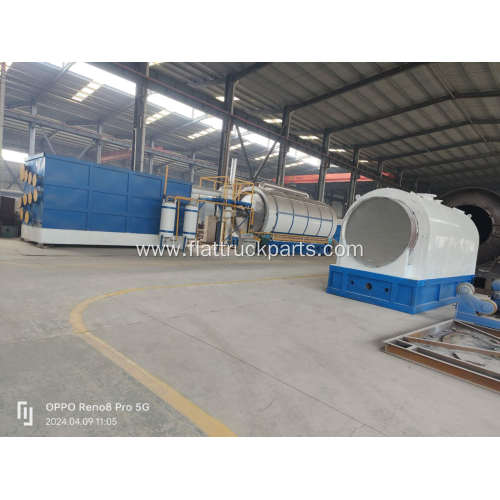 25 Tons waste tyre pyrolysis plant